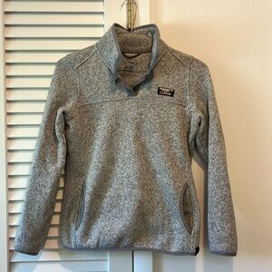 L.L. Bean pullover sweater fleece